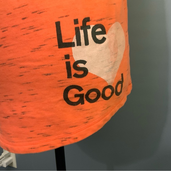 Life Is Good Sweatshirt Short Sleeve - Picture 6 of 6